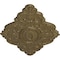 Ekena Millwork Ashford Ceiling Medallion, Hand-Painted Mississippi Mud, 42 3/4"W x 28 7/8"H x 1"P CM42X28ASMMF - alternate 2